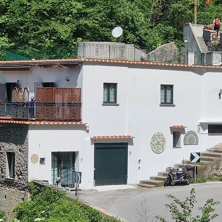 Casa Vacanze O'Mulin Ravello Via Fiume 2 Incrocio Pontone Buitenkant foto