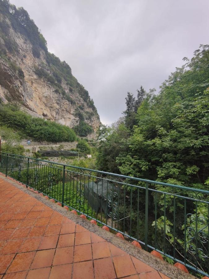 Casa Vacanze O'Mulin Ravello Via Fiume 2 Incrocio Pontone Buitenkant foto
