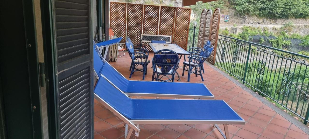 Casa Vacanze O'Mulin Ravello Via Fiume 2 Incrocio Pontone Buitenkant foto