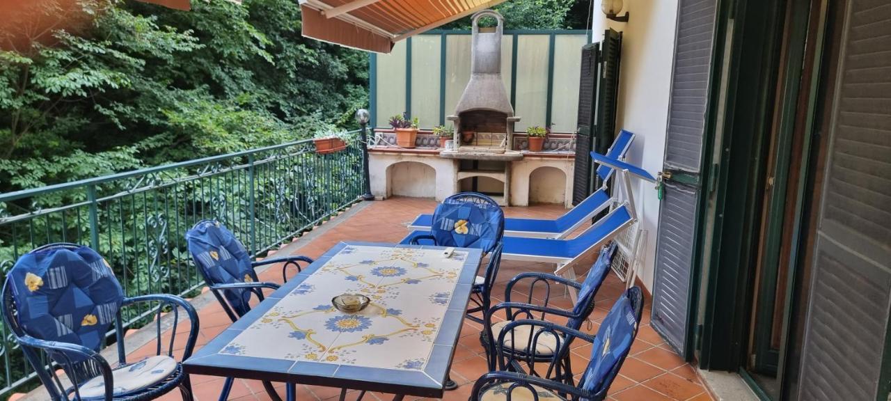 Casa Vacanze O'Mulin Ravello Via Fiume 2 Incrocio Pontone Buitenkant foto