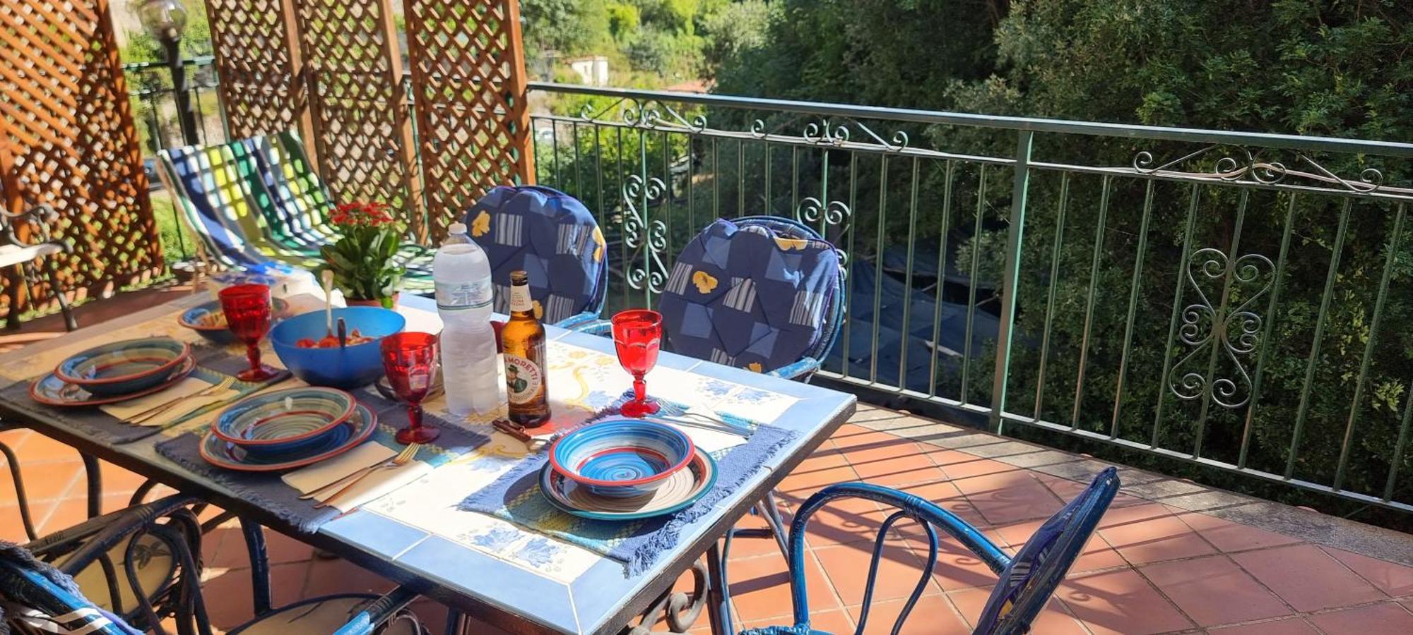 Casa Vacanze O'Mulin Ravello Via Fiume 2 Incrocio Pontone Buitenkant foto