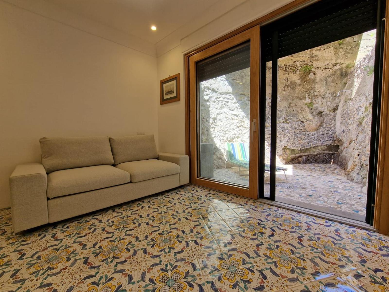 Casa Vacanze O'Mulin Ravello Via Fiume 2 Incrocio Pontone Kamer foto